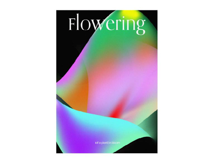 Cover image for Flowering Poster