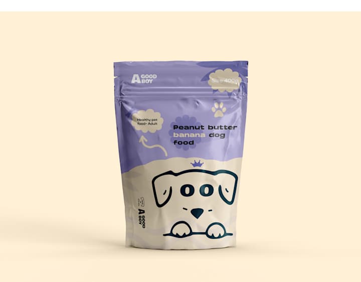 Cover image for Dog food Brand identity and packaging design :: Behance