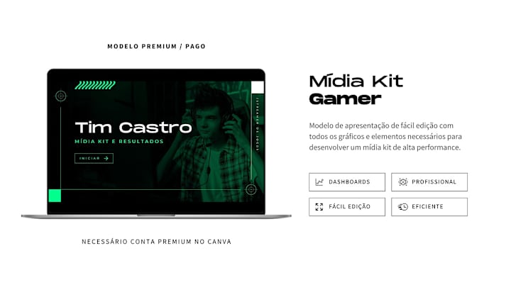 Cover image for Media Kit Gamer Presentation Design