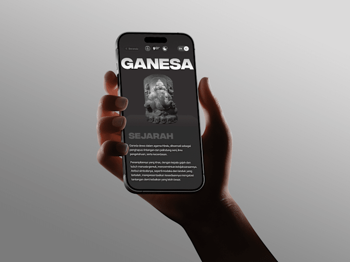 Cover image for Museum Website (Mobile View)