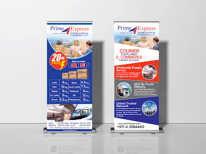 Cover image for I will design roll up banner, and pull up banner in 24 hours