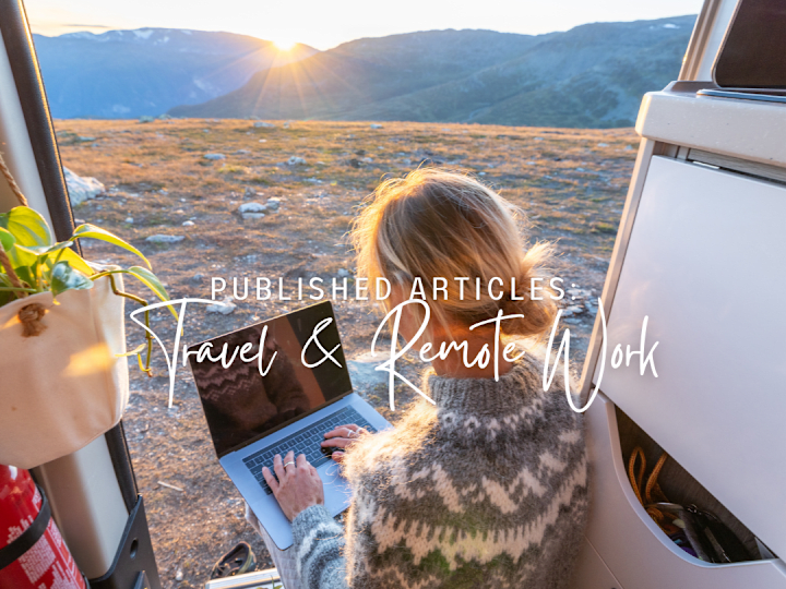 Cover image for Published Articles: Travel and Remote Work