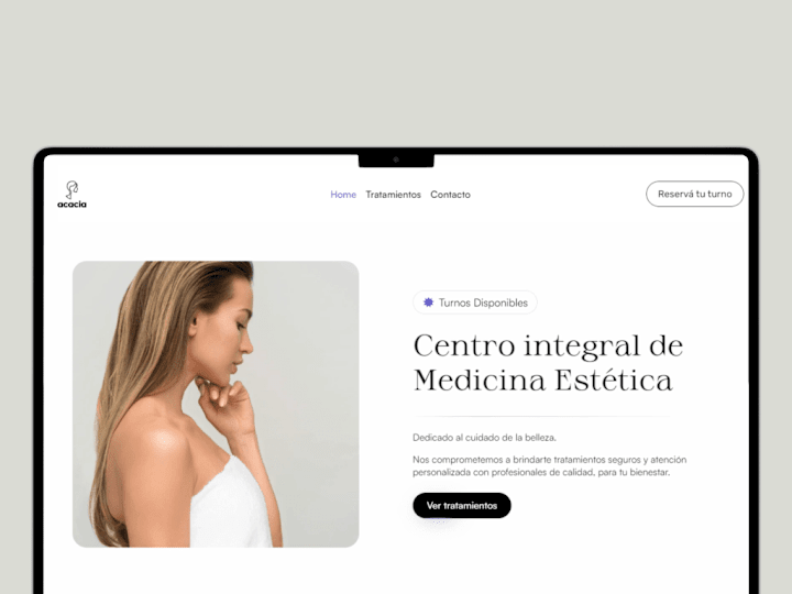 Cover image for Acacia Estética - Website