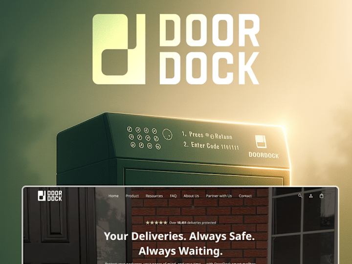 Cover image for Smart parcell mailbox - eCom
