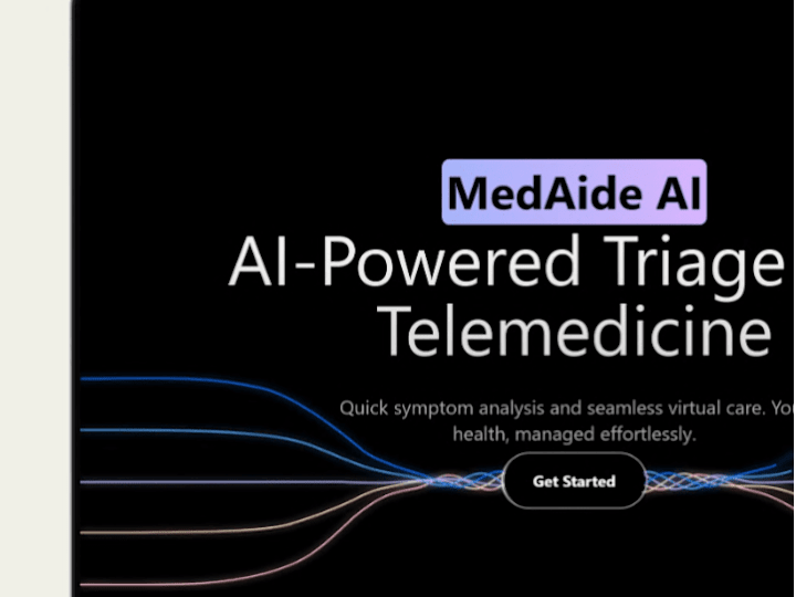 Cover image for MedAide AI ~ Healthcare Provider Assistant