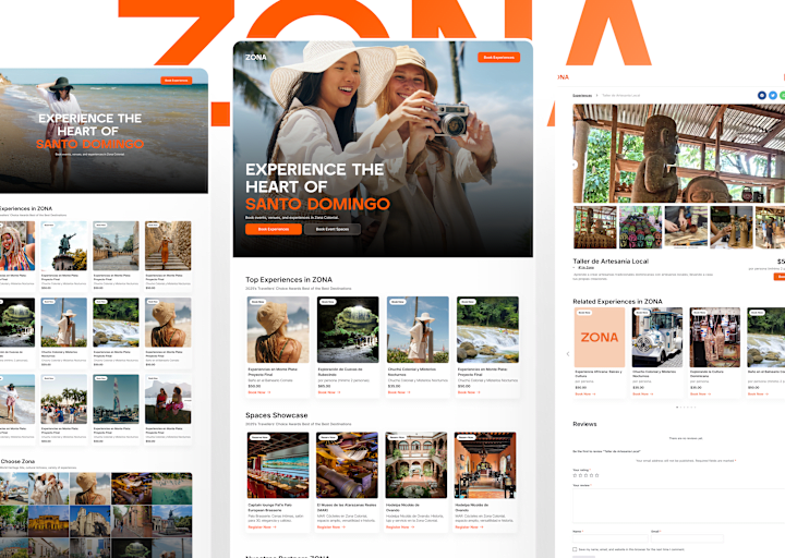 Cover image for Zona Colonial: Traveling Website