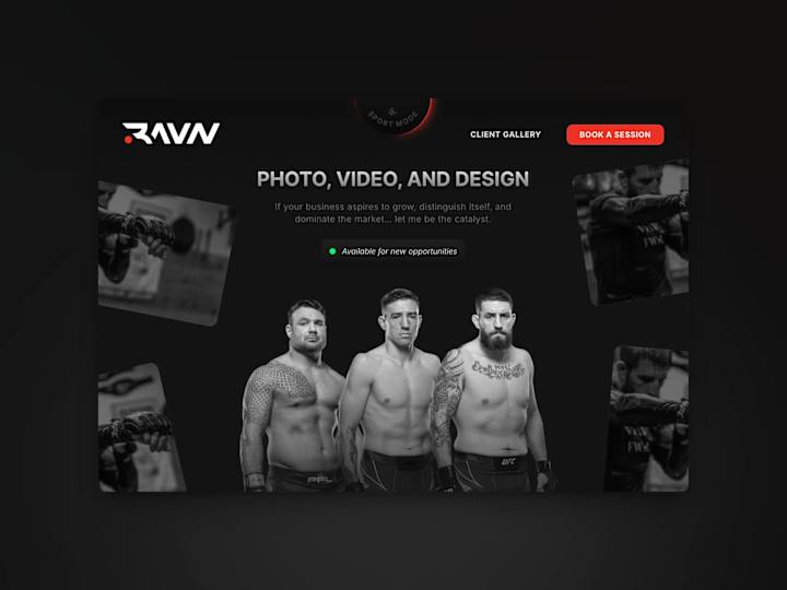 Cover image for RAVN Photos - Framer Website