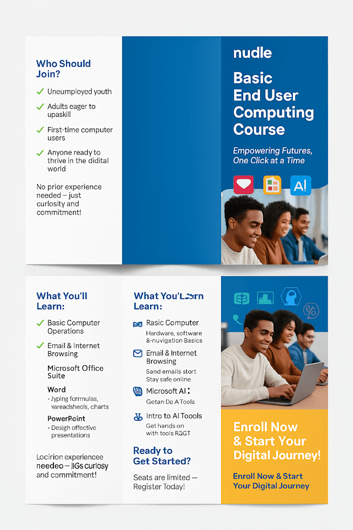 Cover image for brochure