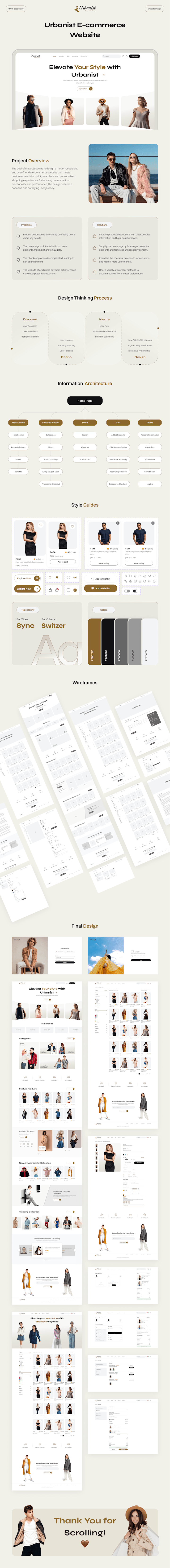 Cover image for Urbanist E-commerce Website