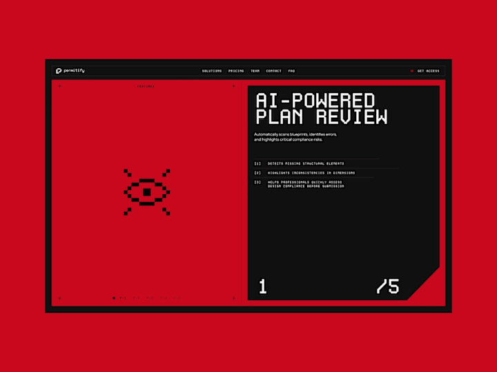 Cover image for AI interface landing page screens design