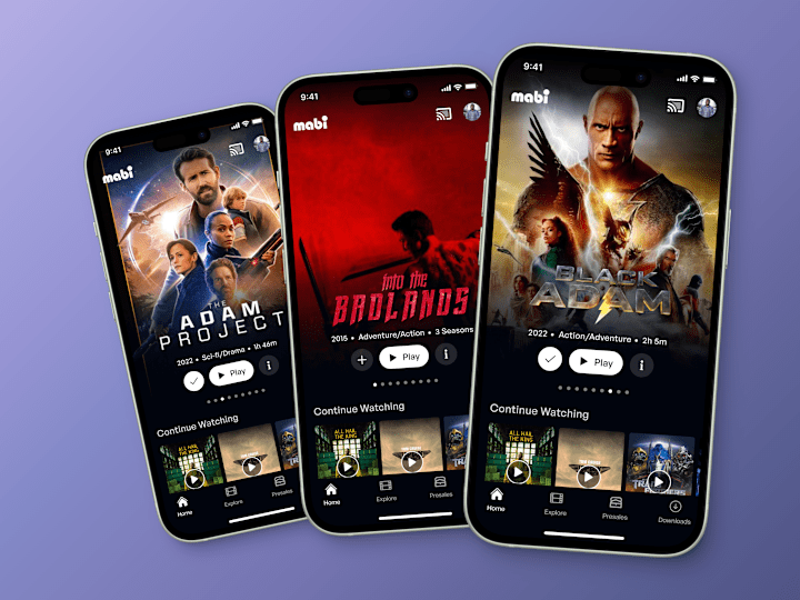 Cover image for Mabi Movies - Streaming Mobile App