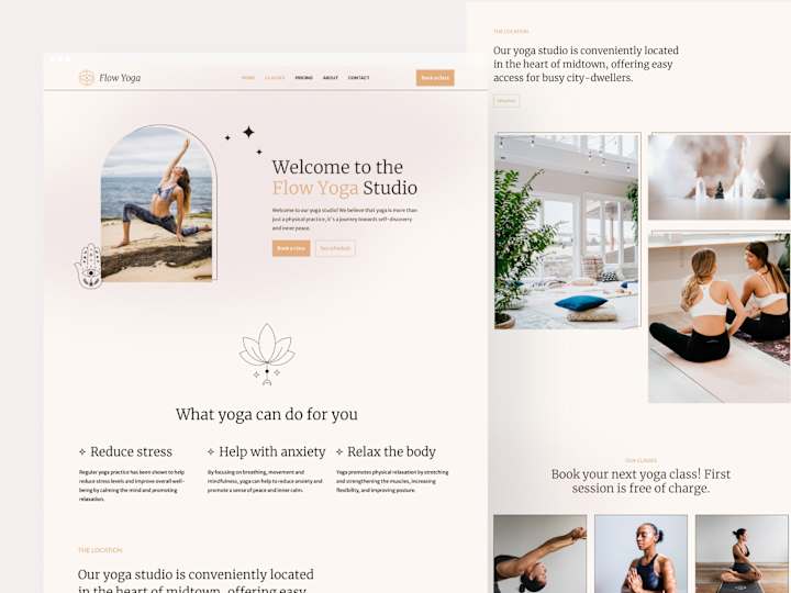 Cover image for FlowYoga: Lauch your yoga studio fast