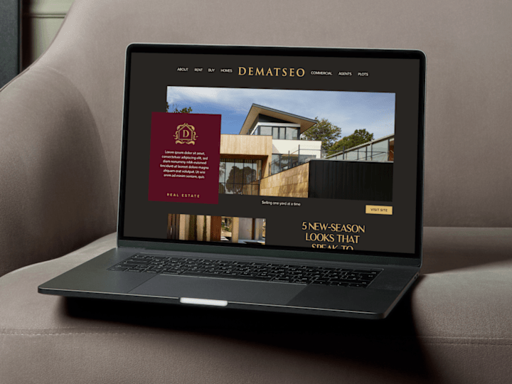 Cover image for DEMATSEO Real Estate | Rebranding