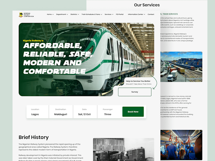 Cover image for Landing page design
