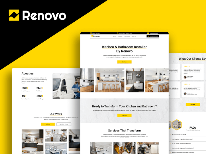 Cover image for Renovo - Bathroom & Kitchen Installer