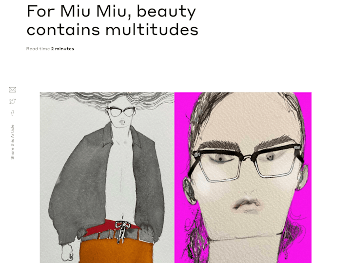 Cover image for Branded content: Miu Miu Spring/Summer 2024