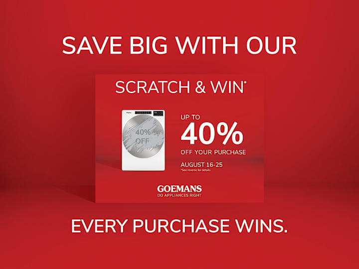 Cover image for Goemans Scratch&save campaign creatives