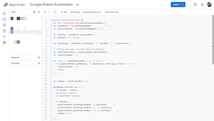 Cover image for Google Sheets Migration and Visualization