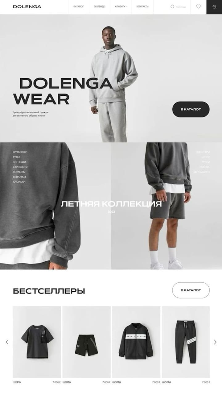 Cover image for Clothing Brand E-commerce Website🤍