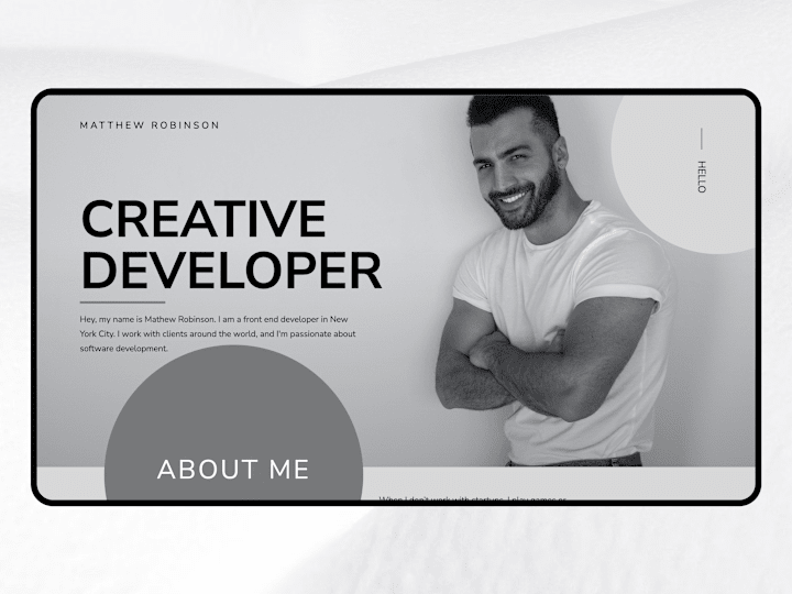 Cover image for Creative Developer – Web Design + Webflow