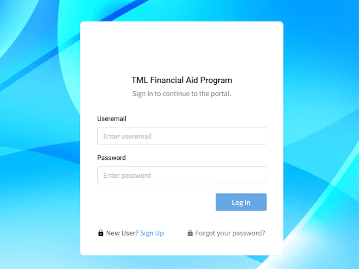 Cover image for 
Tata Motors Financial Aid (TML) FAP Portal