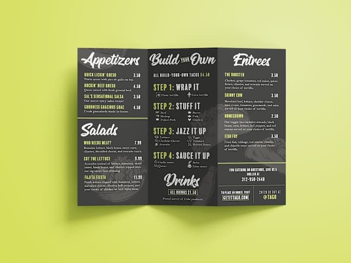 Cover image for Restaurant Menu Design