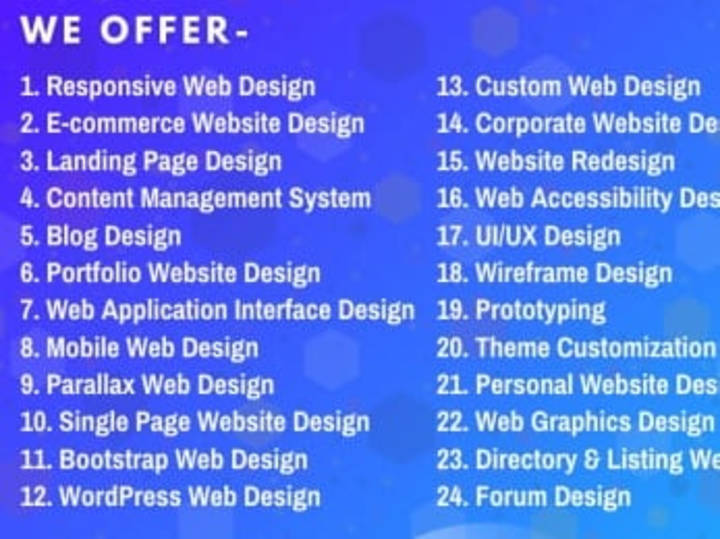Cover image for Website Development Service