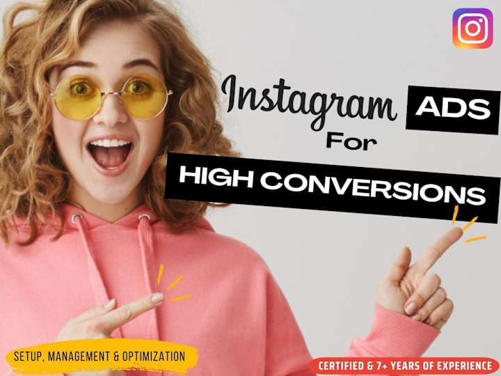 Cover image for Instagram Ads Campaigns-Instagram Management-Instagram Marketing