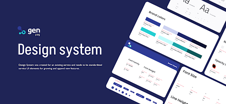 Cover image for Design System - Genpag 