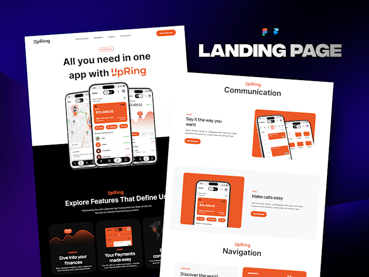 Cover image for Framer Landing Page (Design + Development)