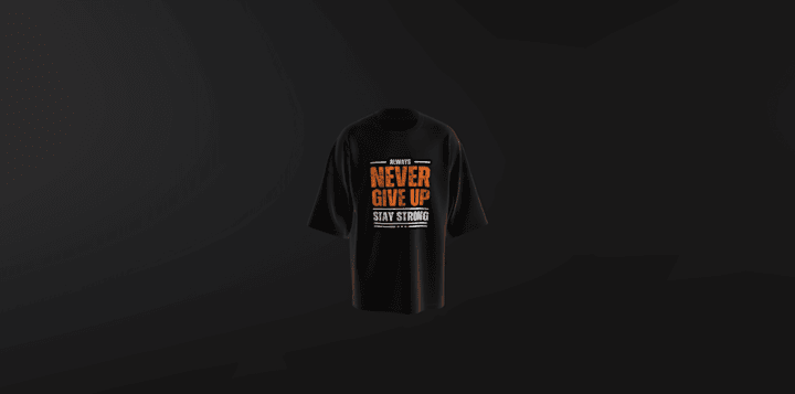 Cover image for T-Shirt Design and 3D mockup 