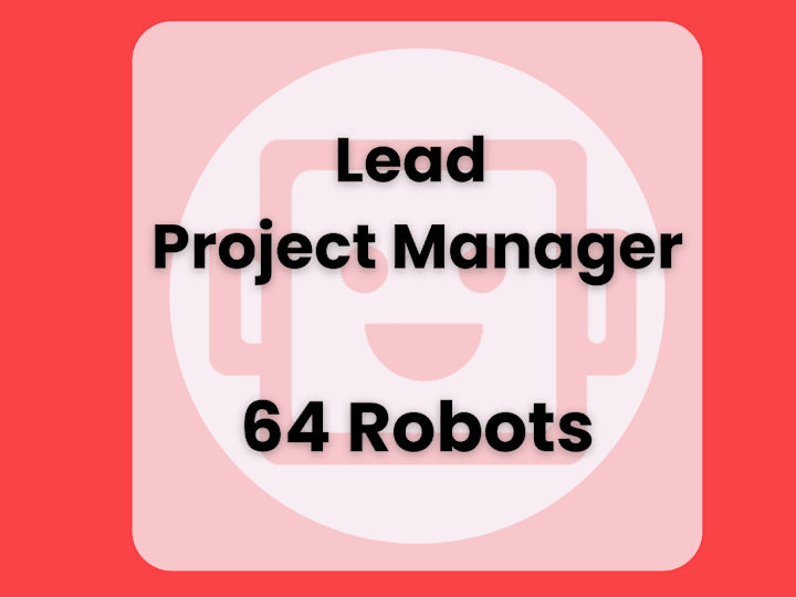 Cover image for Lead Project Manager