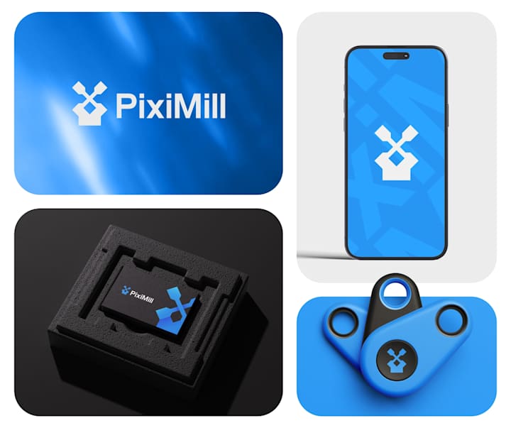 Cover image for PixiMill Logo Design