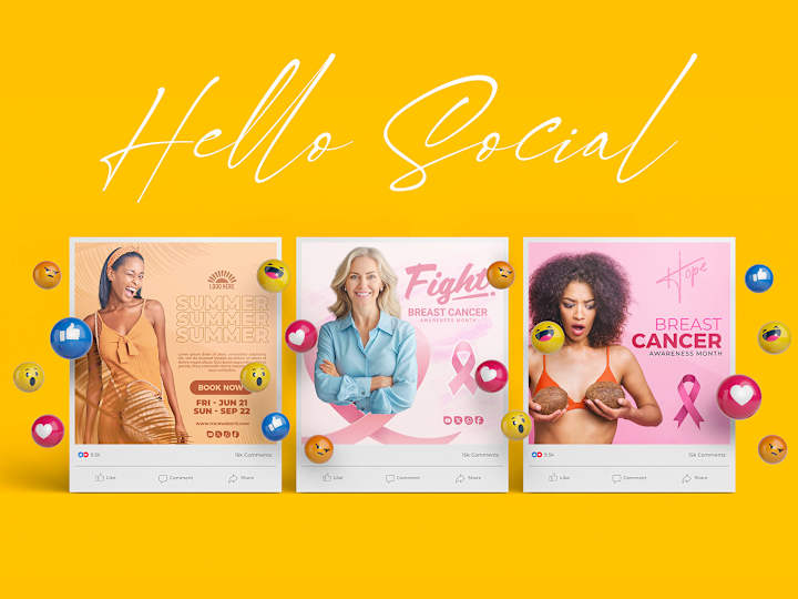 Cover image for Social Media Post Designs – Awareness, Sales & Lifestyle