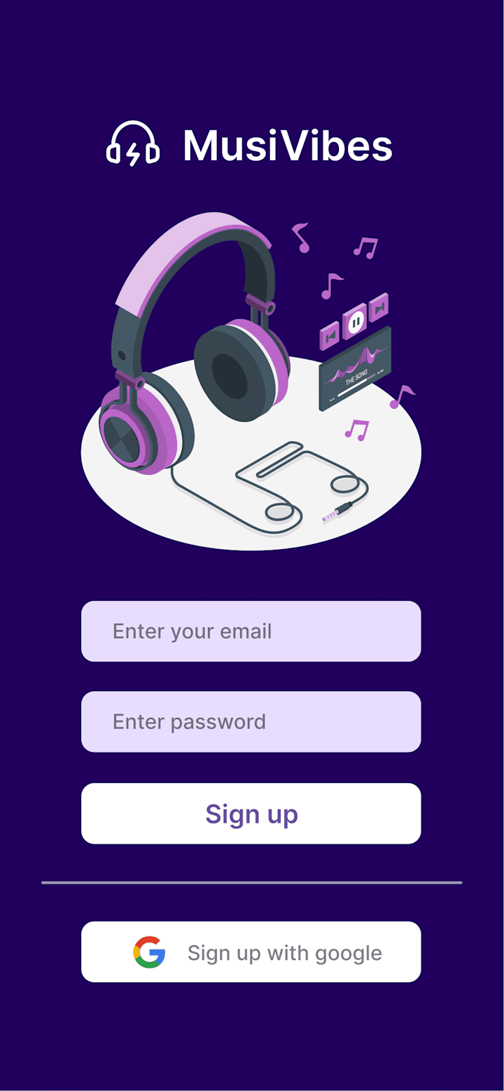 Cover image for Music app design