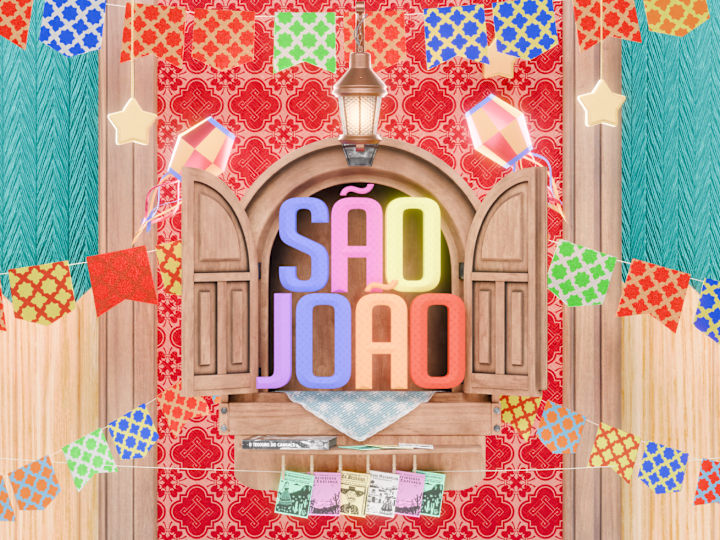 Cover image for 3D Artwork - Brazilian São João festival