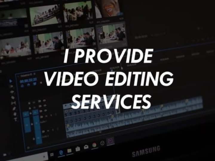 Cover image for Video editing 