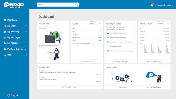 Cover image for Seller Portal: a marketplace digital onboarding
