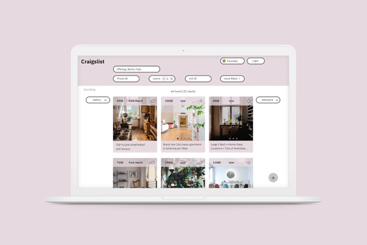 Cover image for Redesign Craigslist Immo