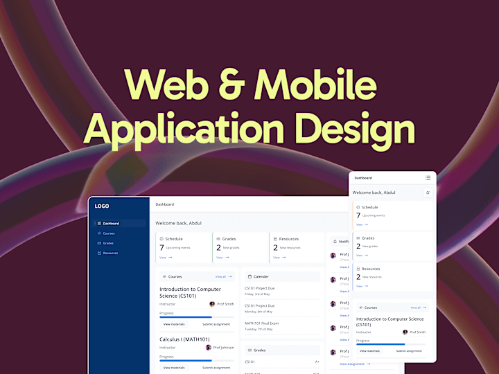 Cover image for User-Centric Web & Mobile App Design