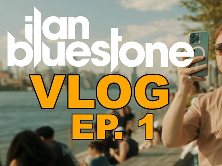 Cover image for ilan Bluestone VLOG Ep. 1 – Tension (NYC Show + BTS) - YouTube