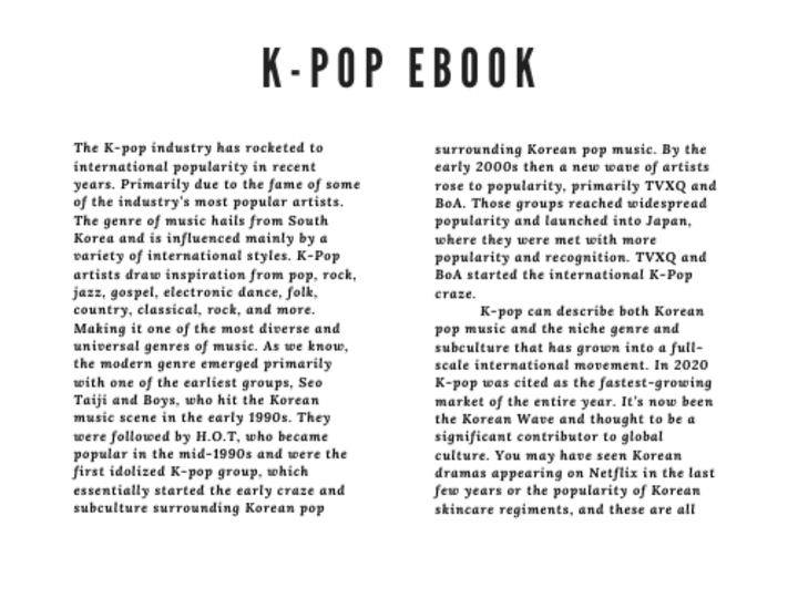 Cover image for k-Pop eBook Sample