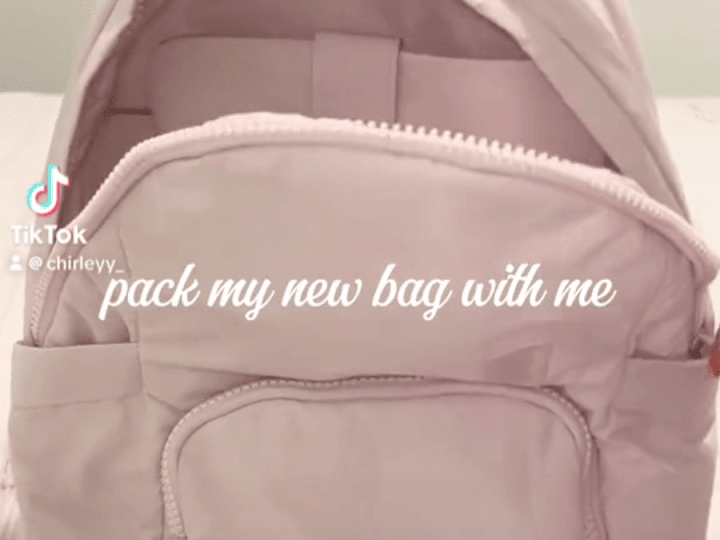 Cover image for Pack my new bag with me