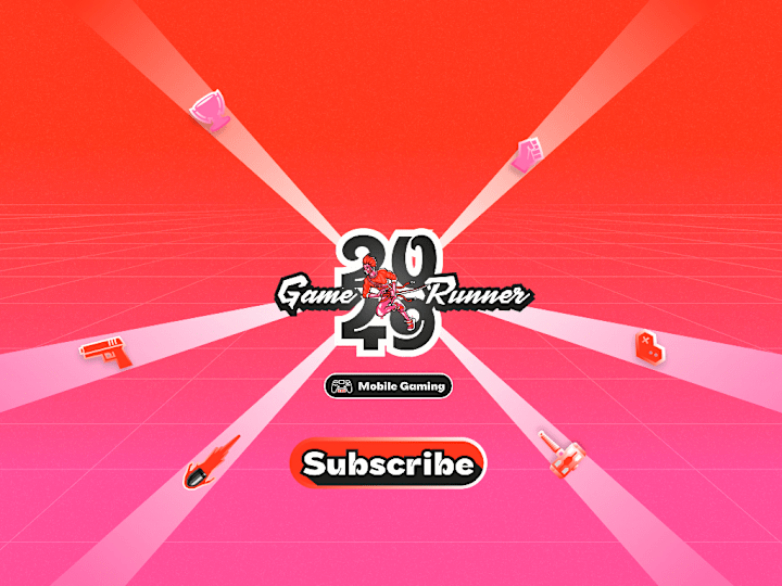 Cover image for YouTube Logo Reveal – Mobile Gaming Channel