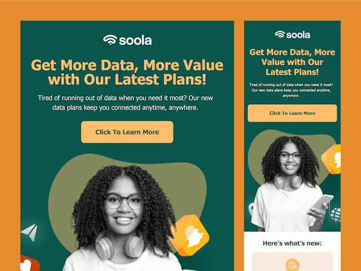 Cover image for Data Offer Email Design