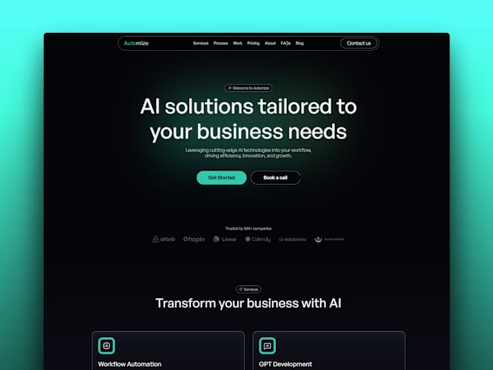 Cover image for Automize - AI Automation Agency