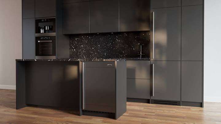 Cover image for Kitchen Cabinets - 3D Visualization