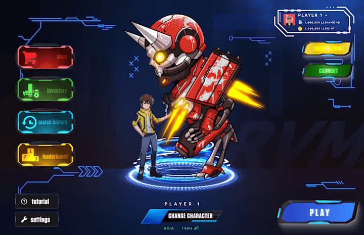 Cover image for Metaverse UI Game Designer