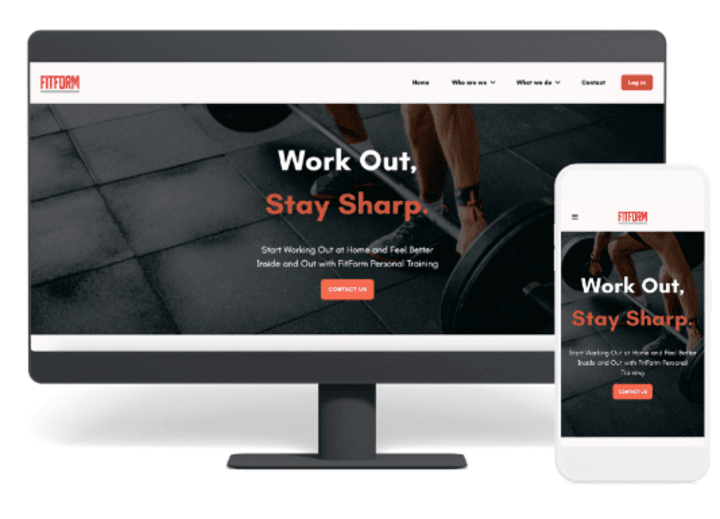 Cover image for Fitform | Web design and Frontend Development