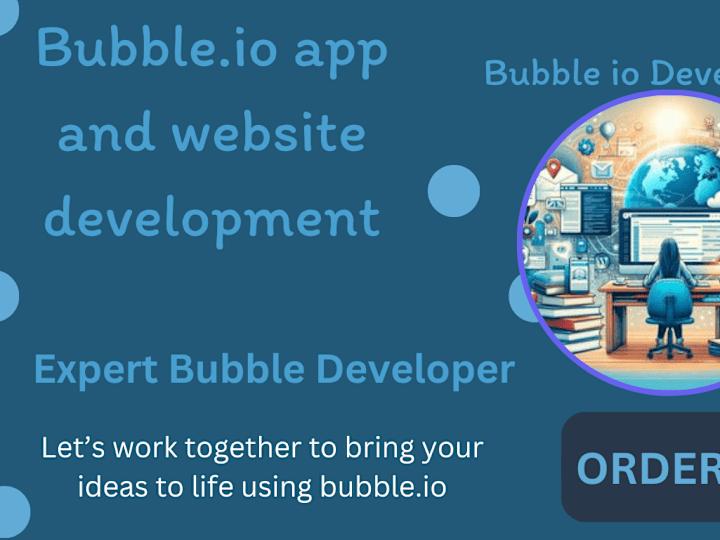 Cover image for I will create a functional professional website using bubble.